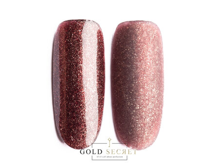 Gold Secret Gel Polish Sparkle 08