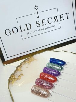 Gold Secret Gel Polish Disc