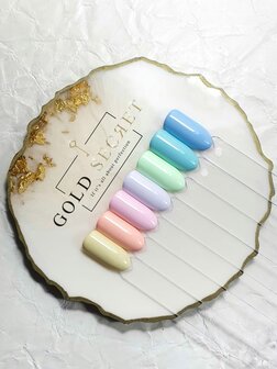gold secret gel polish