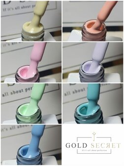 gold secret gel polish