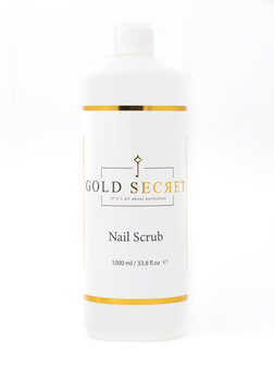 gold secret nail scrub