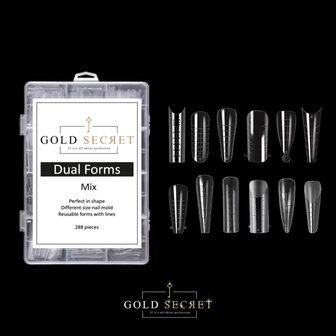 Gold Secret Dual Forms