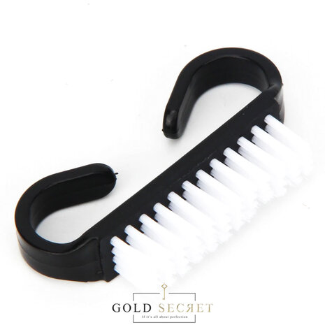 Gold Secret Manicure - Stofborstel Borstel Zwart