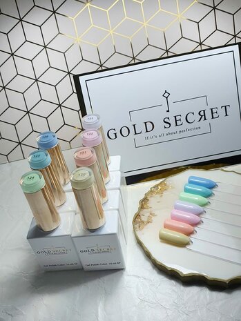 gold secret gel polish