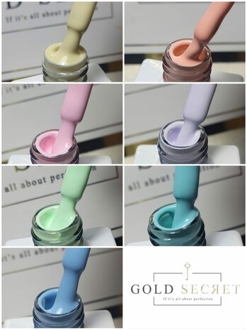gold secret gel polish