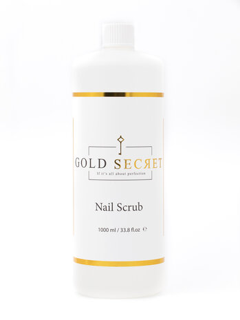 gold secret nail scrub
