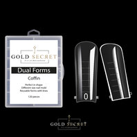 Gold Secret Dual Forms Coffin