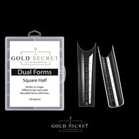 Gold Secret Dual Forms Half Square